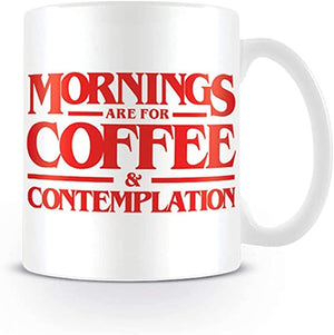 Golden Discs Mugs Stranger Things: Coffee and Contemplation Design in Presentation Box [Mug]