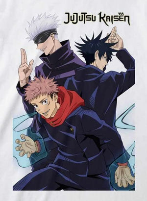 Golden Discs T-Shirts Jujutsu Kaisen - Trio - Unisex Medium [T-Shirts]