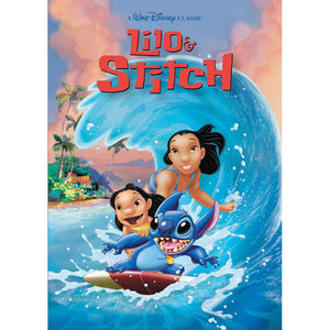 Lilo And Stitch (Wave Surf) Print A6 [Postcard]