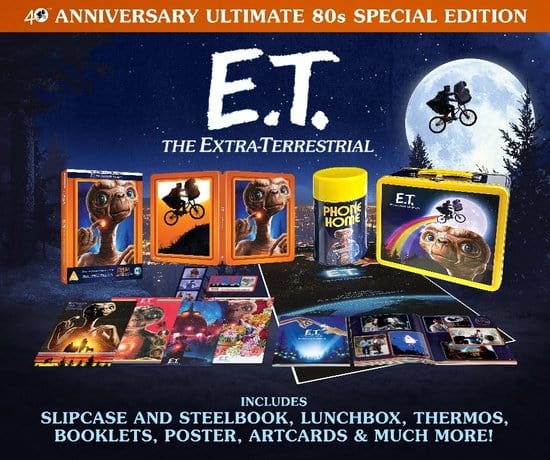 Golden Discs BLU-RAY E.T.: The Extra Terrestrial (40th Anniversary Ultimate 80s Special Edition) - Steven Spielberg [4K UHD]
