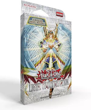 Yu-Gi-Oh! TCG - Light of Destruction Unlimited Reprint Booster 3-Pack (Cardboard Tuckbox) [Toys]