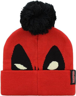 Golden Discs Posters & Merchandise Marvel Deadpool Red Beanie, One Size [Hat]