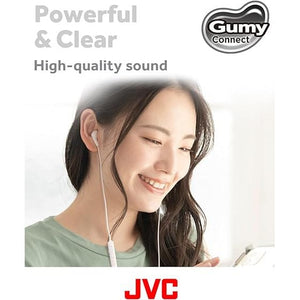 Golden Discs Accessories JVC HA-FR9UC-B Gumy Connect USB-C™ Earphones, Black [Accessories]