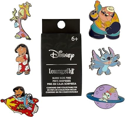 Golden Discs Posters & Merchandise Disney Lilo & Stich - Space Adventures Enamel Pins [Badge]