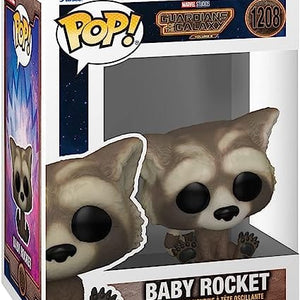 Golden Discs Posters & Merchandise Funko POP! Vinyl: Marvel - Guardians Of The Galaxy 3 - Rocket [Toys]