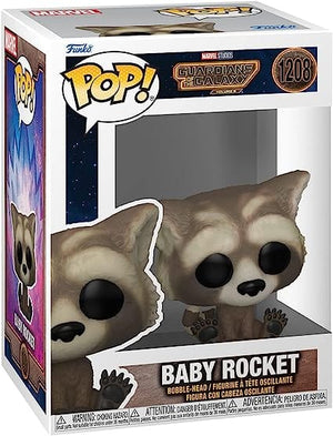 Golden Discs Posters & Merchandise Funko POP! Vinyl: Marvel - Guardians Of The Galaxy 3 - Rocket [Toys]