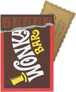 Golden Discs Posters & Merchandise Willy Wonka Premium A5 Notebook [Notebook]