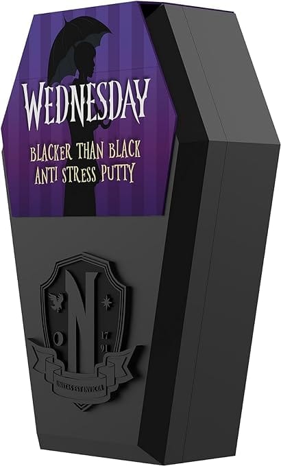 Golden Discs Toys Wednesday Addams Blacker than Black Anti-Stress Putty [Toys]