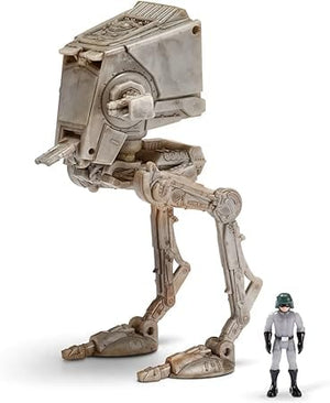 Golden Discs Toys Star Wars: Micro Galaxy Squadron Replica Ship: AT-ST [Toys]