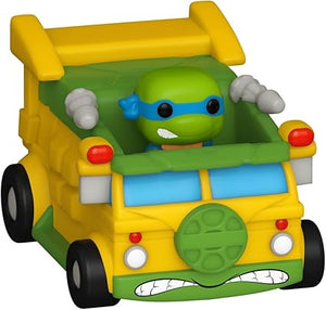 Bitty Pop! Rides Leonardo with Turtles Van [Toys]
