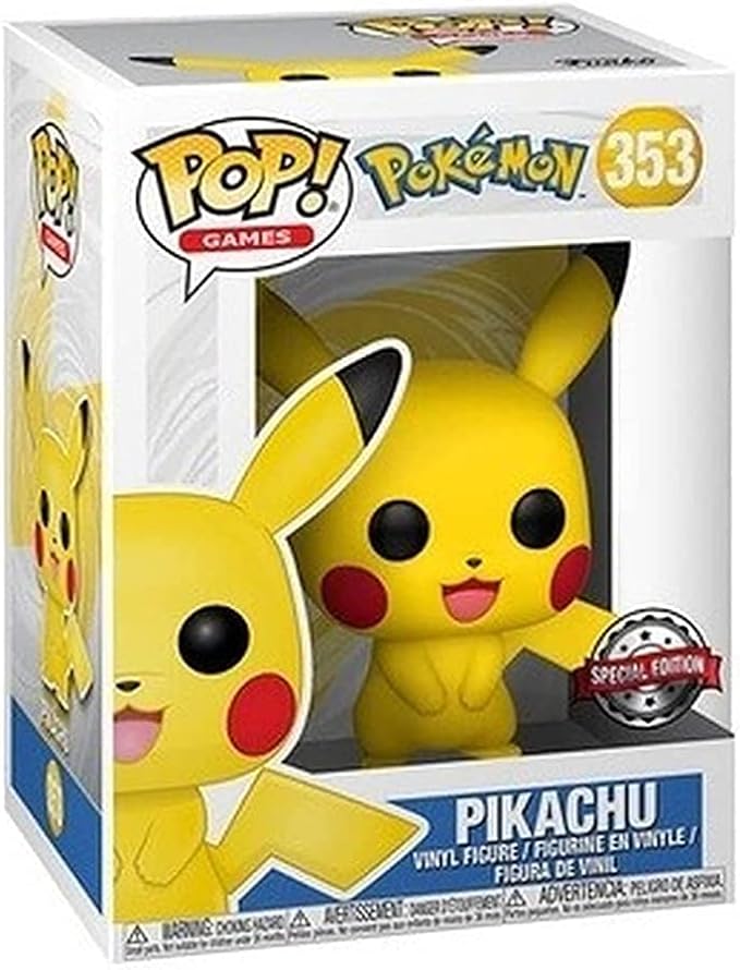 Golden Discs Toys Funko POP! Games: Pokémon - Pikachu [Toys]