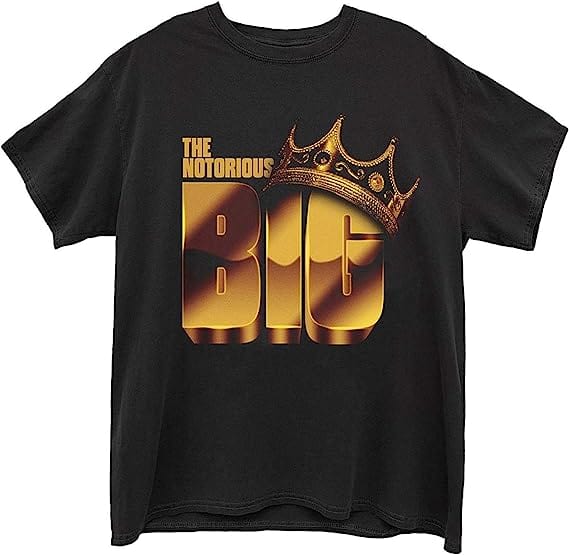 Golden Discs T-Shirts The Notorious B.I.G. 'The Notorious' (Black) - Medium [T-Shirts]