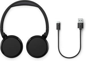 PHILIPS TAH3209BK Lightweight On Ear Wireless Bluetooth Headphones [Accessories]