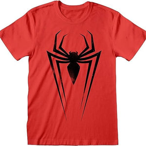 Golden Discs T-Shirts Marvel Unisex Adult Spider-Man Symbol - Medium [T-Shirts]