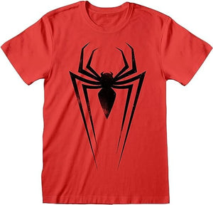 Golden Discs T-Shirts Marvel Unisex Adult Spider-Man Symbol - Medium [T-Shirts]