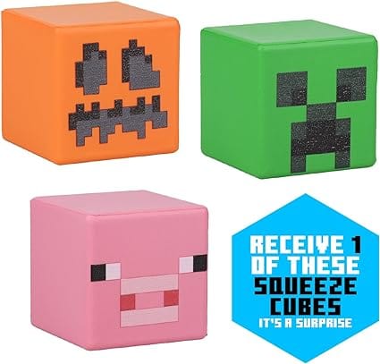 Golden Discs Posters & Merchandise Minecraft Stress Blocks - Randomly Chosen Blind Bag Item [Toys]