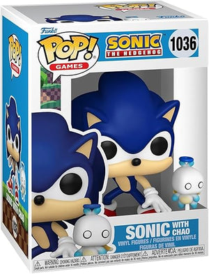 Funko POP! Sonic The Hedgehog - Sonic with Hero Chao [Toys]
