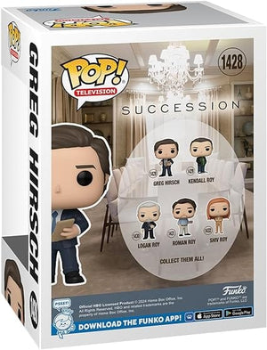 Golden Discs Toys Funko POP! TV: Succession - Greg Hirsh [Toys]