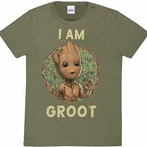 Golden Discs T-Shirts I Am Groot Badge - XL [T-Shirts]