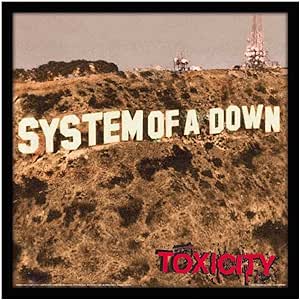Golden Discs Posters & Merchandise System of a Down Toxicity Framed Album Artwork [Posters & Merchandise]