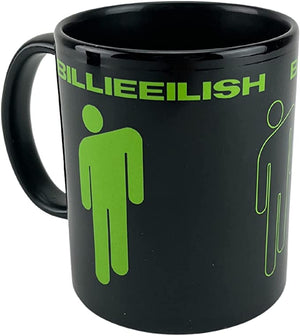 Golden Discs Mugs Billie Eilish (Stickman) Black [Mug]
