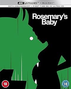 Golden Discs Pre-Order Blu-Ray Rosemary's Baby - Roman Polanski [4K UHD]