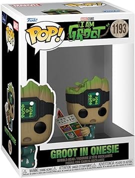Golden Discs Toys Funko POP! Marvel: Guardians Of the Galaxy - Groot PJs With Book [Toys]