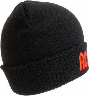 Golden Discs Posters & Merchandise AC/DC Applique Logo Beanie, Black [Hat]