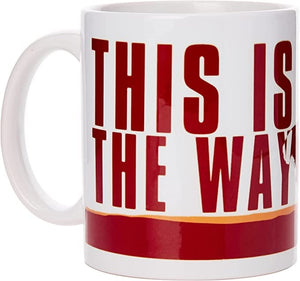 Golden Discs Mugs Star Wars The Mandalorian: This is The Way, White [Mug]