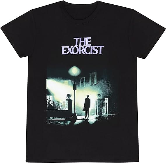 Golden Discs T-Shirts The Exorcist Poster Unisex, Black - Small [T-Shirts]