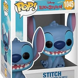 Golden Discs Toys Funko POP! Disney: Smiling Seated Stitch - Lilo and Stitch [Toys]