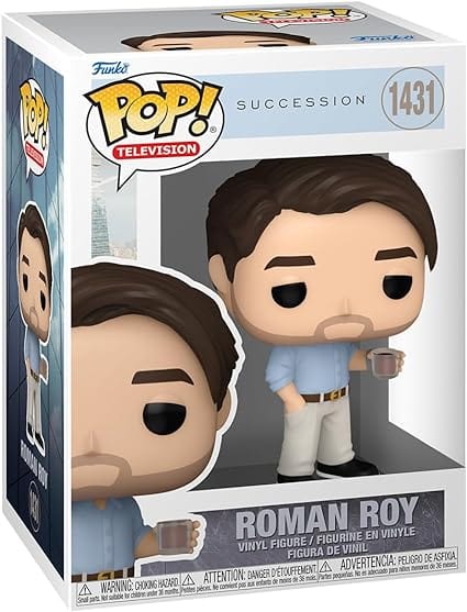 Golden Discs Toys Funko POP! TV: Succession - Roman Roy [Toys]