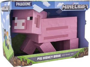 Golden Discs Posters & Merchandise Minecraft Pig Money Bank 19cm - Pink [Posters & Merchandise]