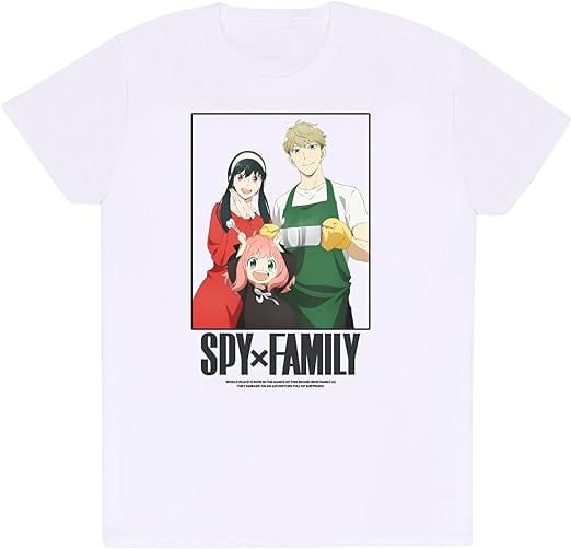 Golden Discs T-Shirts Spy X Family - Full of Surprises White - Small [T-Shirts]