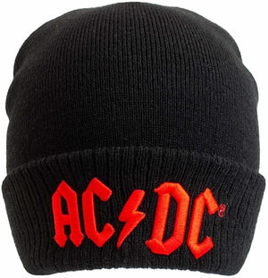 Golden Discs Posters & Merchandise AC/DC Applique Logo Beanie, Black [Hat]