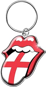 Golden Discs Posters & Merchandise Rolling Stones Tongue Metal [Keychain]