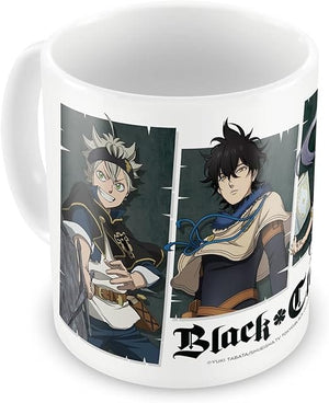 Golden Discs Posters & Merchandise Black Clover Asta, Yuno, Noelle and Yami Ceramic [Mug]