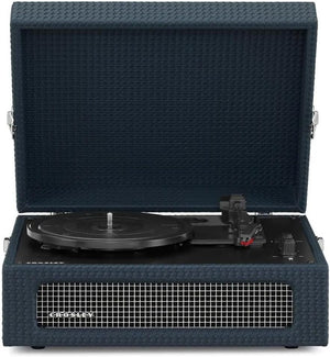 Golden Discs Tech & Turntables Crosley Voyager Portable Bluetooth Turntable - Navy [Tech & Turntables]