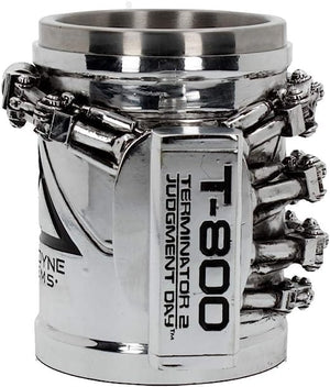 Golden Discs Posters & Merchandise Terminator 2 17cm, Resin w/Stainless Steel Insert [Tankard]