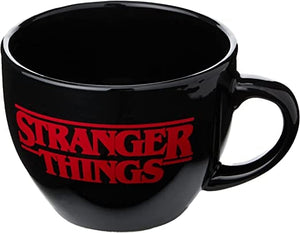 Golden Discs Posters & Merchandise Stranger Things Cappuccino Mug with Upside Down Logo in Presentation Box [Mug]