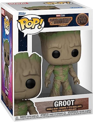 Golden Discs Posters & Merchandise Funko POP! Vinyl: Marvel - Guardians Of The Galaxy 3 - Groot [Toys]