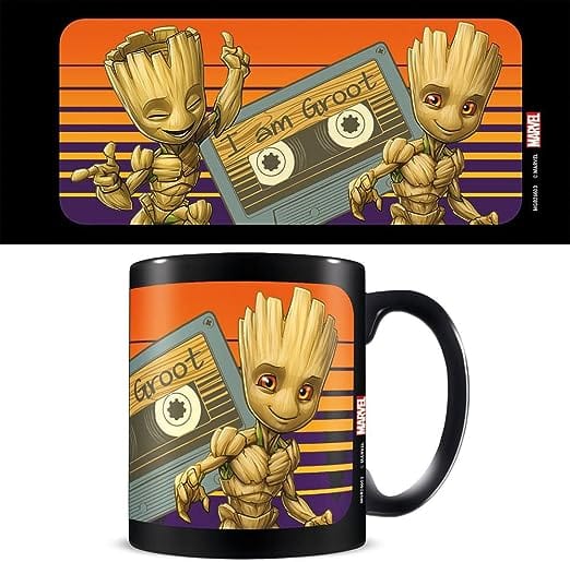 Golden Discs Posters & Merchandise Guardians of The Galaxy Mug in Presentation Gift Box (Groot Sunshine Design) [Mug]