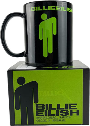 Golden Discs Mugs Billie Eilish (Stickman) Black [Mug]