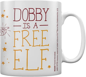 Golden Discs Mugs Harry Potter Ceramic Mug with Dobby Illustration in Presentation Box [Mug]