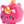 Golden Discs Plush Tasty Peach Berry Sunset Meowchi, 7In [Plush]