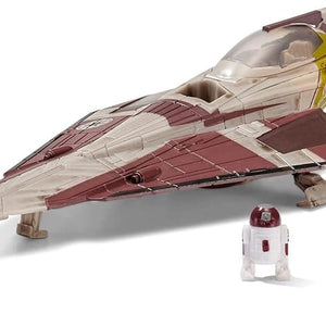 Golden Discs Toys Star Wars: Micro Galaxy Squadron Replica Ship: Obi Wan's Starfighter [Toys]