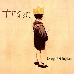 Golden Discs Vinyl Drops Of Jupiter (2023 Reissue Red & Black Marbled Edition) - Train [Colour Vinyl]
