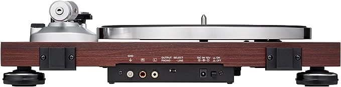 Golden Discs Tech & Turntables Audio-Technica AT-LPW50BTRW Turntable Bluetooth Manual Belt Drive Wood Base Rosewood [Tech & Turntables]