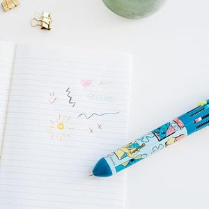 Golden Discs Posters & Merchandise Disney 10 In 1 Ballpoint Pen With 3D Stitch Topper [Stationery]