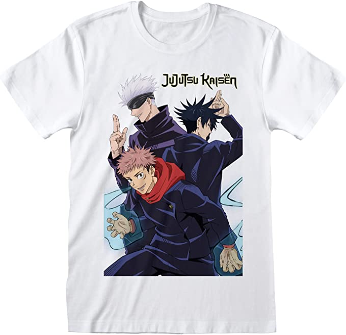 Golden Discs T-Shirts Jujutsu Kaisen - Trio - Unisex 2XL [T-Shirts]